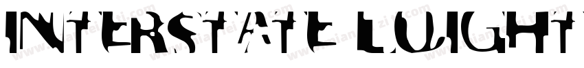 INTERSTATE LOIGHT字体转换